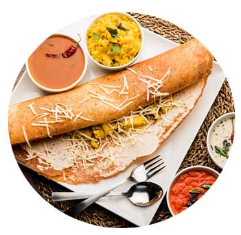 Paneer Bhurji Dosa