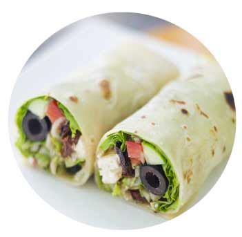 Paneer Bhurji Roll