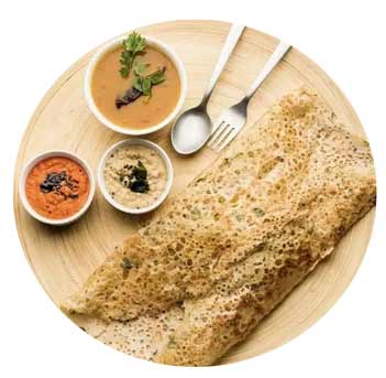 Rava Masala Dosa